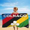 Велосипед C-Colnago Логотип Микрофибровое одеяло Быстросохнущие пляжные полотенца Большой размер Печать Супервпитывающее полотенце-одеяло для бассейна