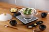 Эмалированная глиняная посуда Fuji с горшком, эмаль, настольная, 20 см, крышка, индукционная, газовая, серо-бежевая, HD-20.GG
