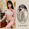 Sexy Lingerie Sexy Lace Bra Three-point Open Panties Uniform Seduction Suit Sweet Girl