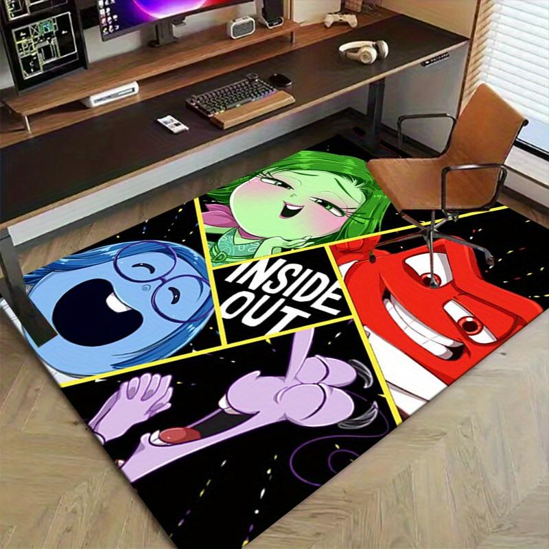 1pc Cute Cartoon Character Rug for Home Office Chair Decoration Outdoor Gift - Inside Out Theme Matz4114