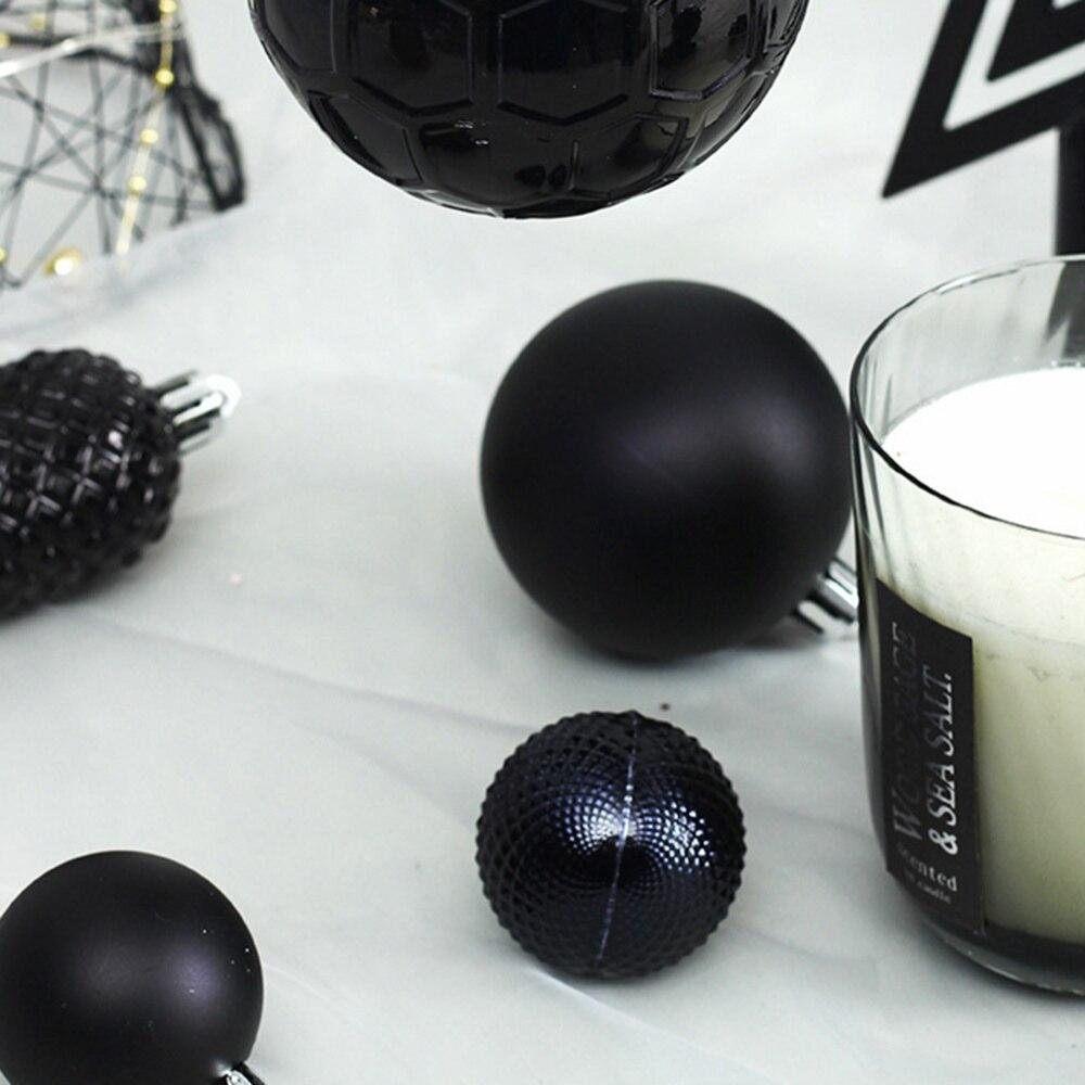 Рождественский шар, 45 шт., небьющийся набор подвесок в виде рождественского шара