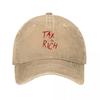 Tax the Rich Baseball Cap Rave beach hat Golf Wear Unisex Womens