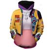 NEW Men Women KPop Demon Hunters Hoodies Streetwear Harajuku Casual Cartoon Printed Hooded Pullover Sweatshirts