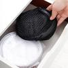 Folding Dirty Laundry Sorting Basket Washing Frame Bathroom Cloth Mesh Storage Bag Frame Bucket Laundry Organizers Storage Pouch