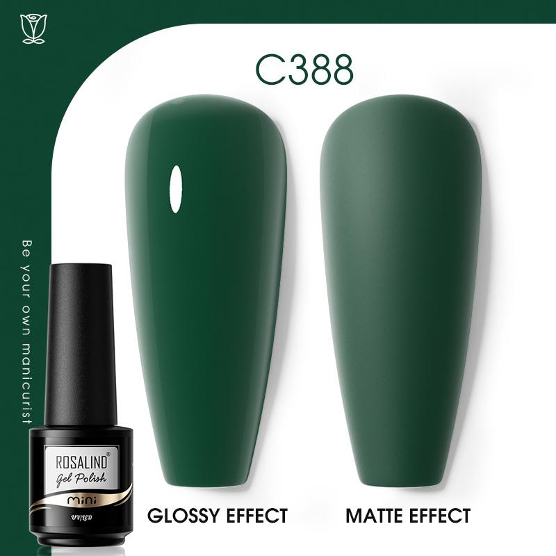 ROSALIND Nail Gels 109 Color Nail Polish Gel Varnish Semi Permanent Gel Nail Polish Soak Off UV Gel Polish Manicure Art Gel For Nail Art Design