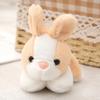 Милые плюшевые игрушки-кролики, плюшевые игрушки-зайчики, подвеска для сумки, детская игрушка для девочек, подарки на день рождения, мини-плюшевая кукла-животное, брелок для ключей