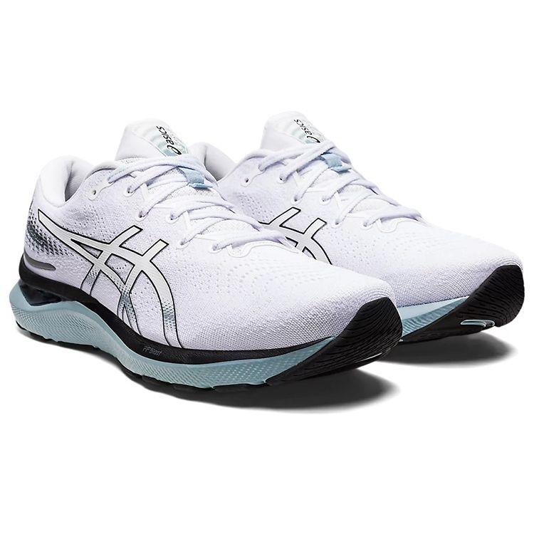 Asics Кроссовки Gel Cumulus 24 Белые Черные Мужские 1011B366-101