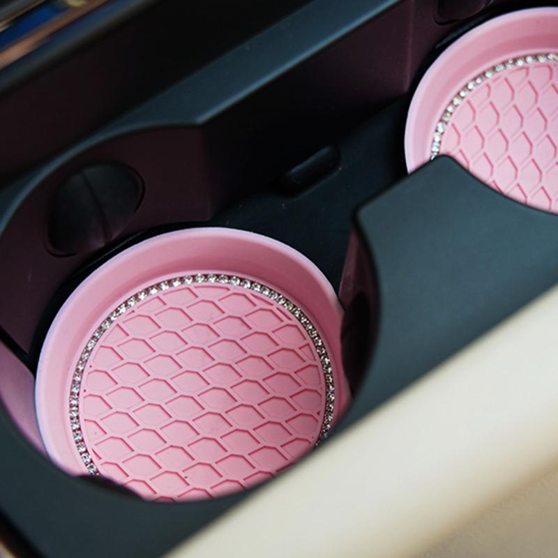 Автомобильный коврик-подстаканник, вставка-держатель для бутылок, подставки под стаканы, утопленная деталь интерьера