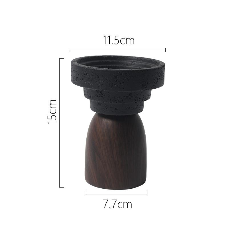 Скандинавский Минимализм Дом Цемент Ароматерапевтические Стаканчики для Свечей DIY Свеча Пустой Стаканчик Подсвечник Украшения Контейнер для Соевого Воска