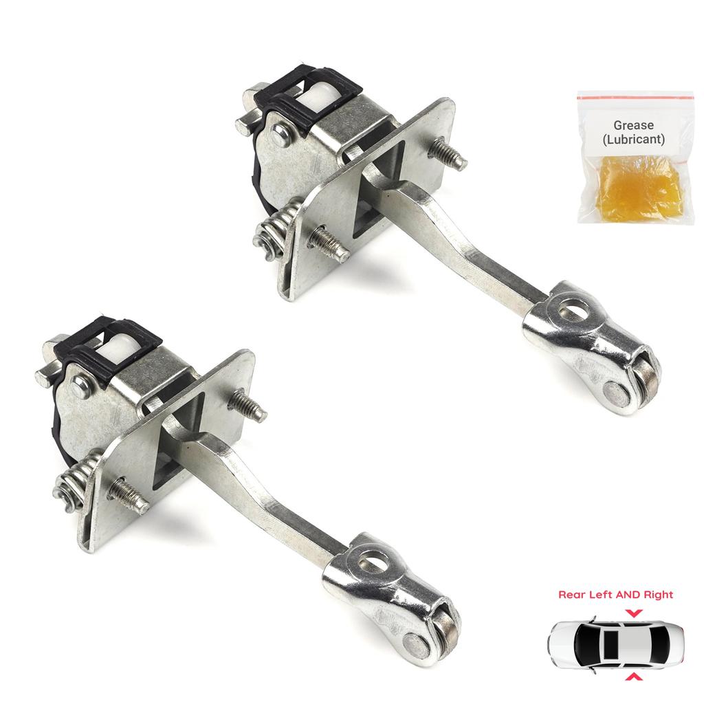 BDP935-1 2 Pieces Rear Left AND Right Door Catch Hinge Brake Stop Check Strap Limiter for Peugeot 5008 MK1 T87 3008 MK1 T84 0U Citroen DS5 9181Q1