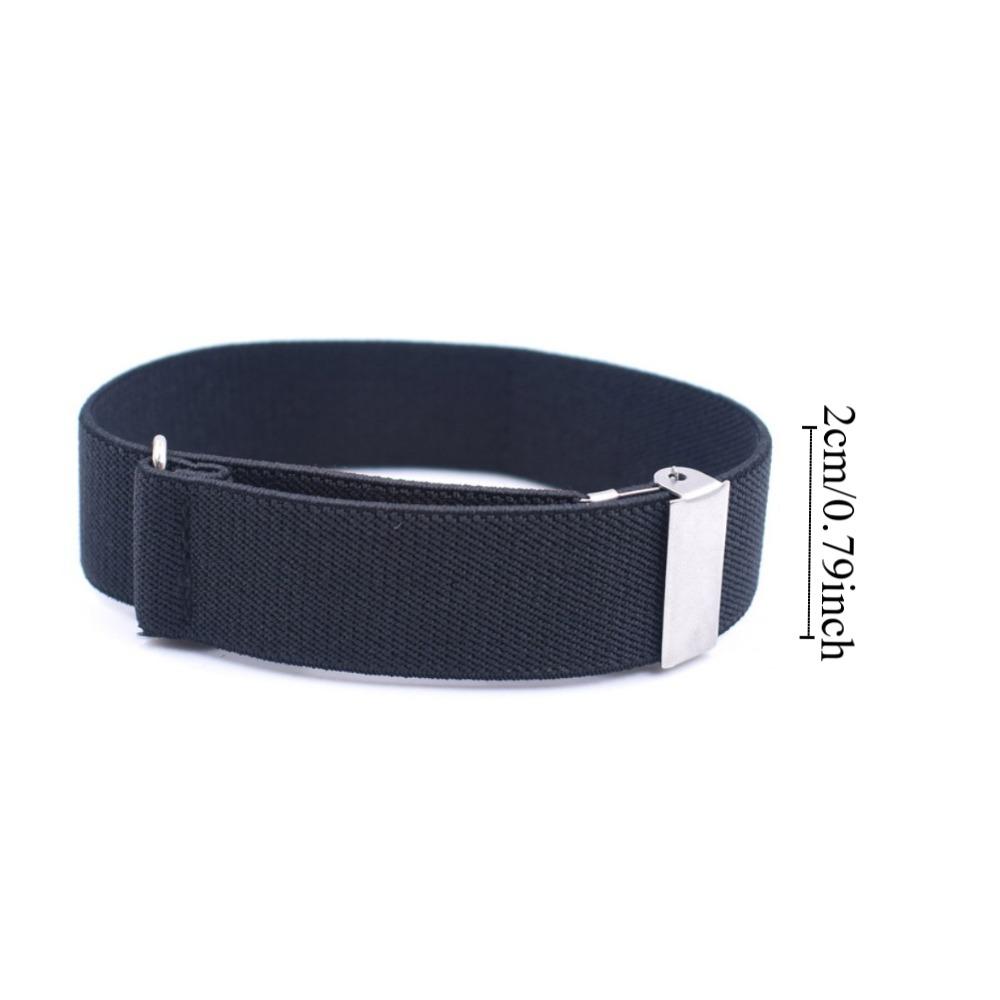 3Pairs Adjustable Shirt Armband Sleeve Non-slip Sleeve Garter Strap Elasticated Cuff Holder Unisex