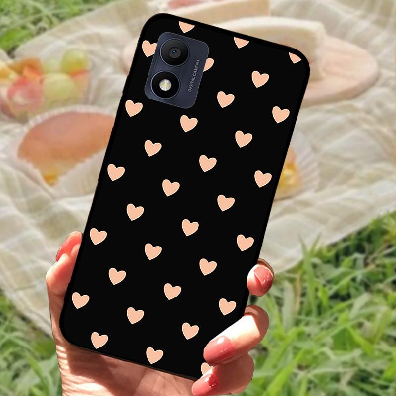 For Alcatel 1B 2022 Case 5031D 5031G Black Cases Silicone Soft TPU Phone Cover Fundas Case For Alcatel 1B 2022 5.5" Bumper Cases