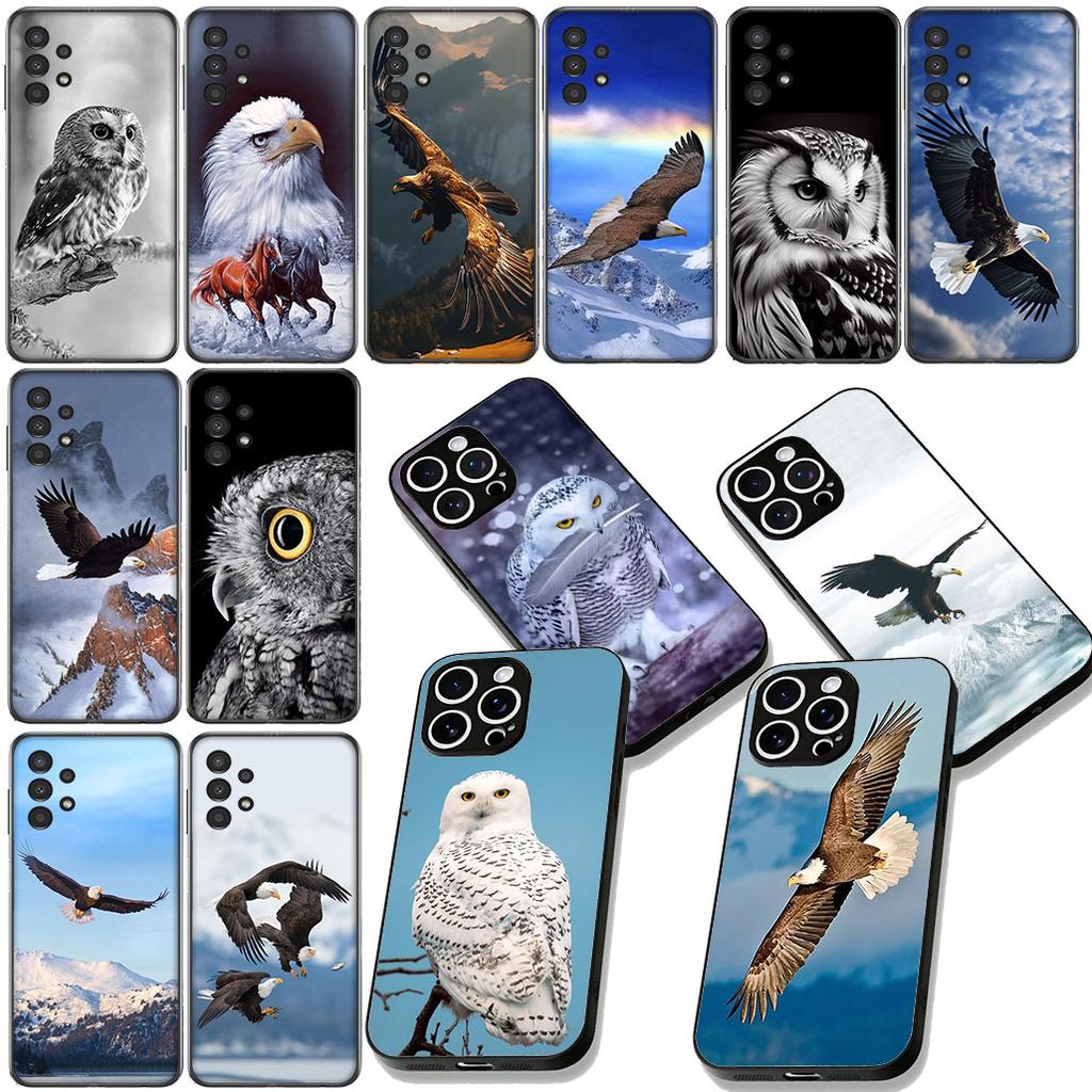 Owl Bird Bald Eagle Protective Cover for Xiaomi Poco C85 C65 C75 X7 X6 M6 M8 F7 F8 Ultra F6 Pro Phone Case