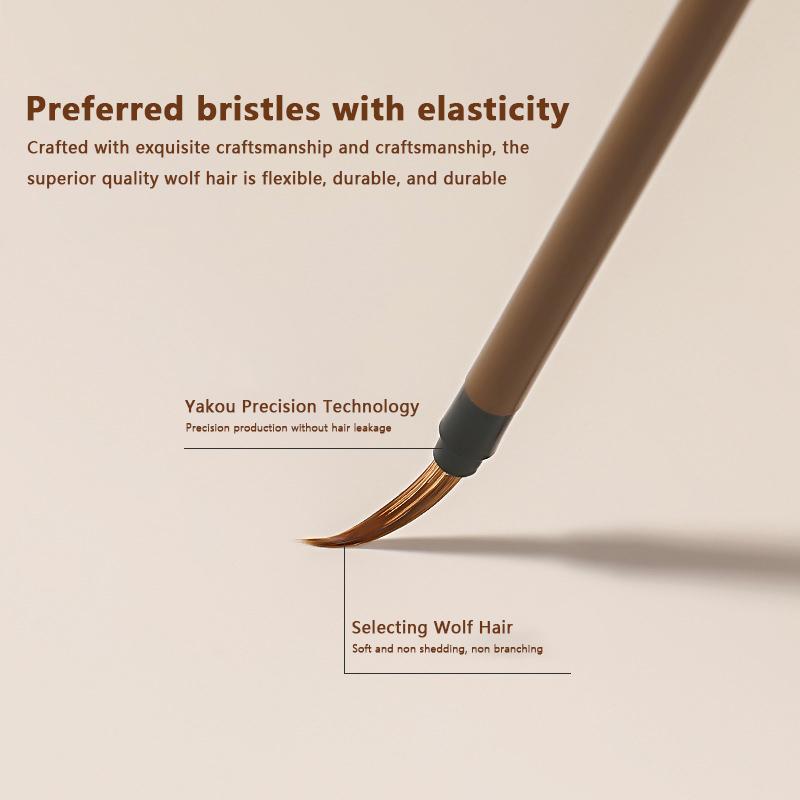 Кисть для дизайна ногтей с волчьим волосом, ручка для гелевой живописи, ручка для рисования проволоки, лайнер, кисти для лака, инструменты для дизайна ногтей