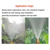cooling 1/2 inch fine water mist gardening nozzle irrigation tools sprayer atomization