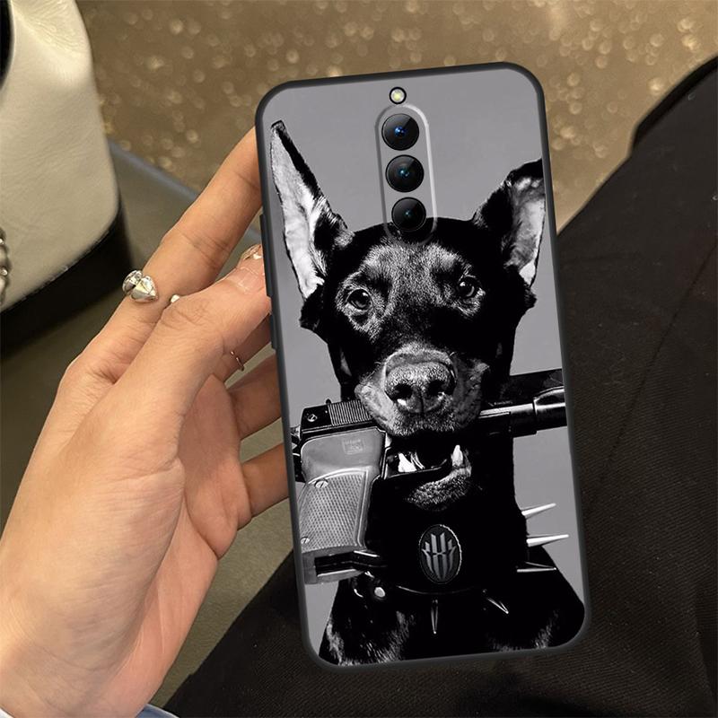 Чехол для телефона ZTE Nubia RedMagic 6 7 6S 7S Pro 6R RedMagic 10 Air 9 8 8S 9S 10S 11 Pro Plus с изображением таксы и добермана