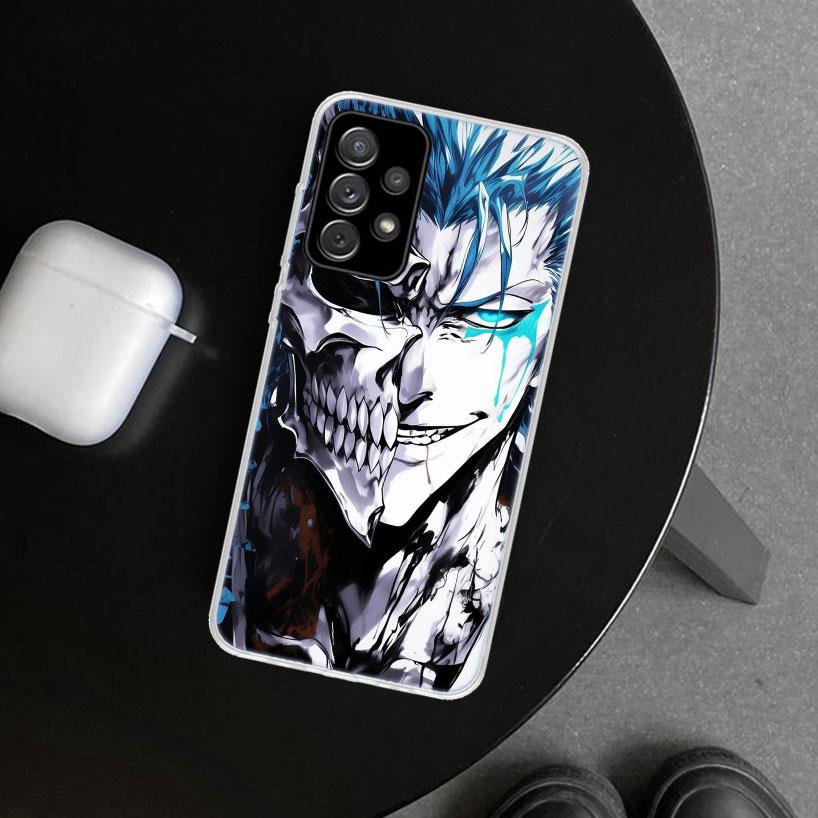 Чехол для телефона Grimmjow 6 Bleach для Samsung Galaxy A12 A22 A32 A52 A72 A02S A51 A50S A31 A20S A10S Note 20 Ultra 10 Plus Gala