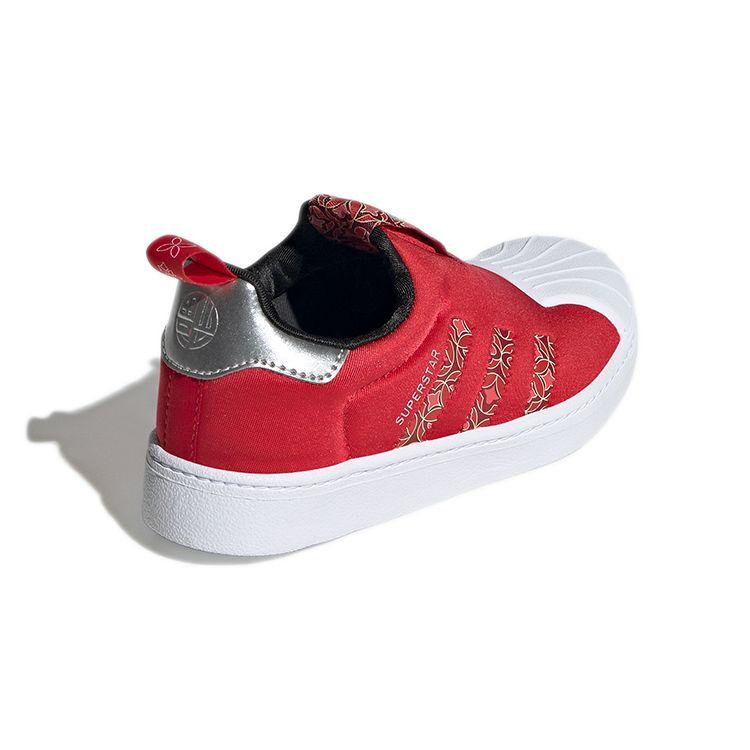 adidas Детские кроссовки Superstar 360 J Chinese New Year Red Scarlet Core-Black GX6340