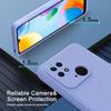 Для Xiaomi Redmi 10C чехол из жидкой силиконовой резины квадратный мягкий чехол для Xiaomi Redmi 10C 9A 9C 9 10 5G 9S 10S 11 11S чехол
