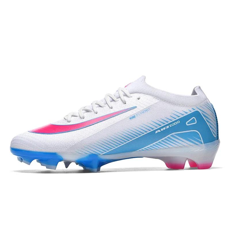 Мужские футбольные бутсы для детей, студентов, общества, тренировок, футбольные бутсы TF/FG, кроссовки высшего качества с шипами, сверхлегкие футбольные бутсы