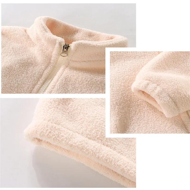 2 шт. Детская одежда Теплый флис Толстая Детская одежда Для девочки Мальчика Домашняя одежда Толстовка с капюшоном+Брюки Школьная форма Наряд