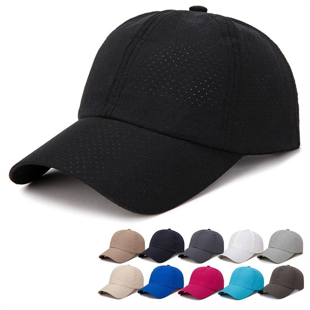Breathable Outdoor Hat Quick Dry Sports Caps Men Women Baseball Cap Golf Tennis