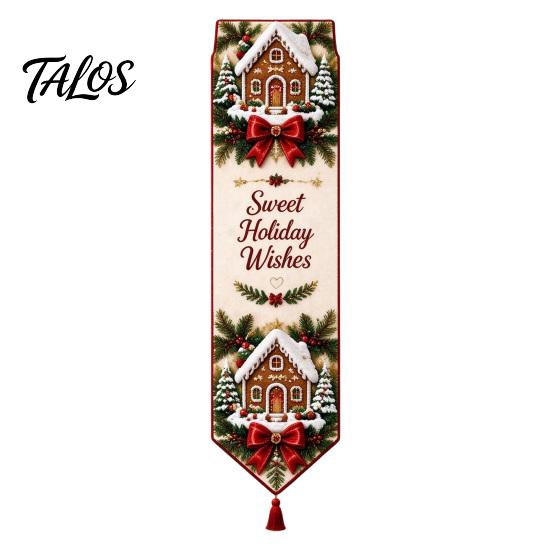 Seasonal Rhinestone Art Kits Christmas Faux Diamond Table Runner DIY Kit, Festive Craft Sparkling Gem for Beginners Project Adults, Holiday