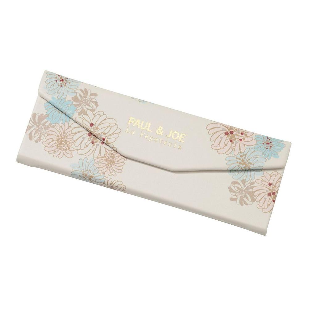 [Marks] Paul & Joe Тонкий футляр для очков <Белая хризантема>