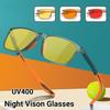 Ultra-Lightweight Anti-Blue Light Night Vision Glasses Outdoor Sports UV-Protective Sunglasses Mobile Gaming Protective Eyewear