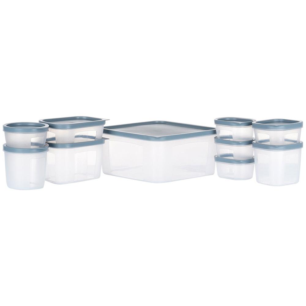 Food Containers With Lid 20 Pcs.