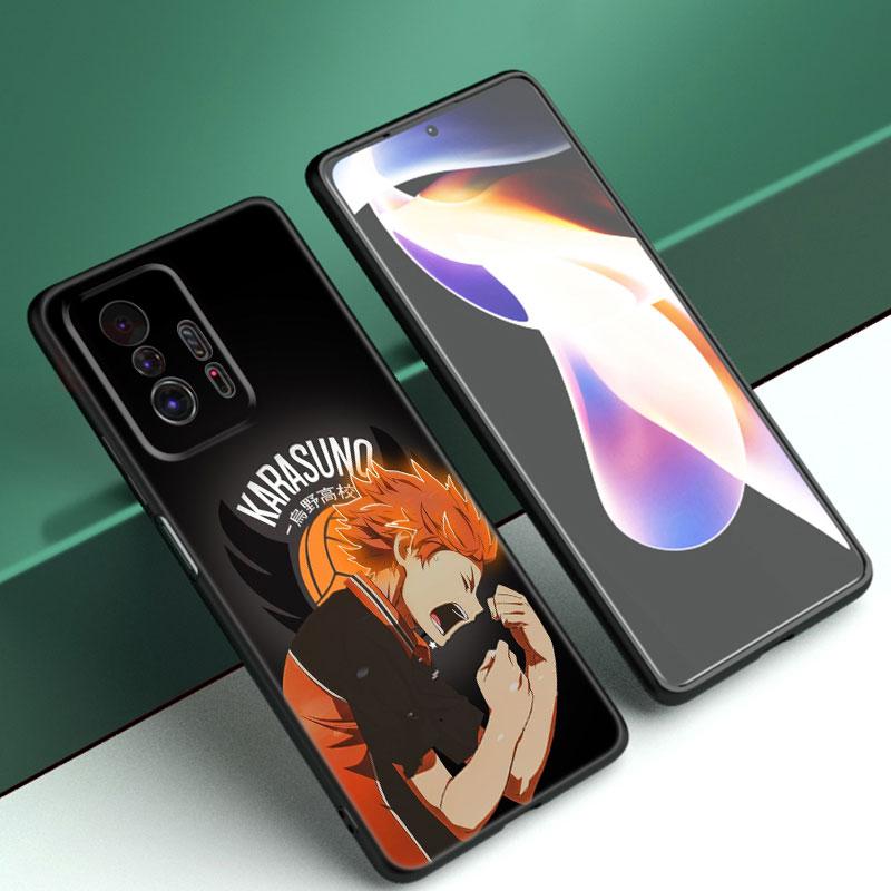 Чехол для телефона с аниме Kozume Kenma Haikyuu для Xiaomi Mi A2 8 9 SE Note 10 10T 11 12 Lite 9T 11T 12S 12T Pro A3 6X 12X, черный чехол