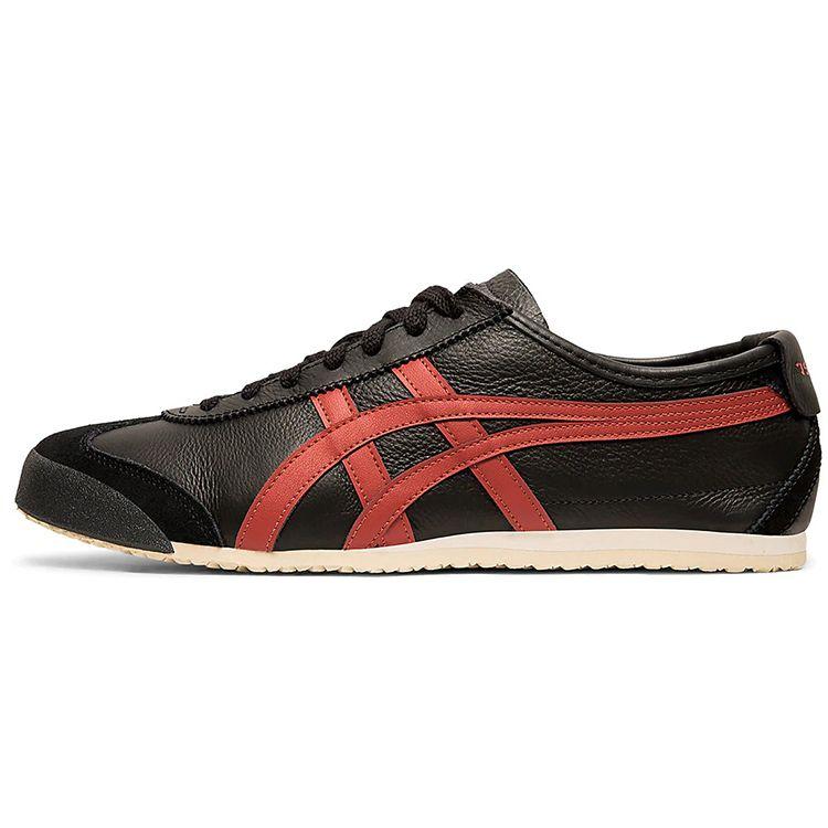 ONITSUKA TIGER Mexico 66 Black Burnt Red Unisex Sneakers 1183A201-002