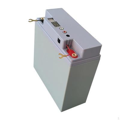 12V 17A DIY Корпус для аккумулятора Профессиональный Многоцелевой 7x3x6.7 дюйма Серый