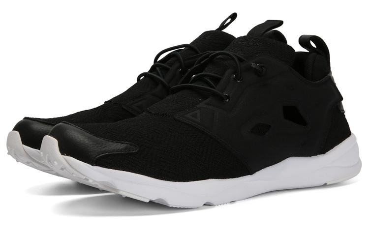 Reebok Furylite Низкие Повседневные Кроссовки Унисекс Черные CN0309