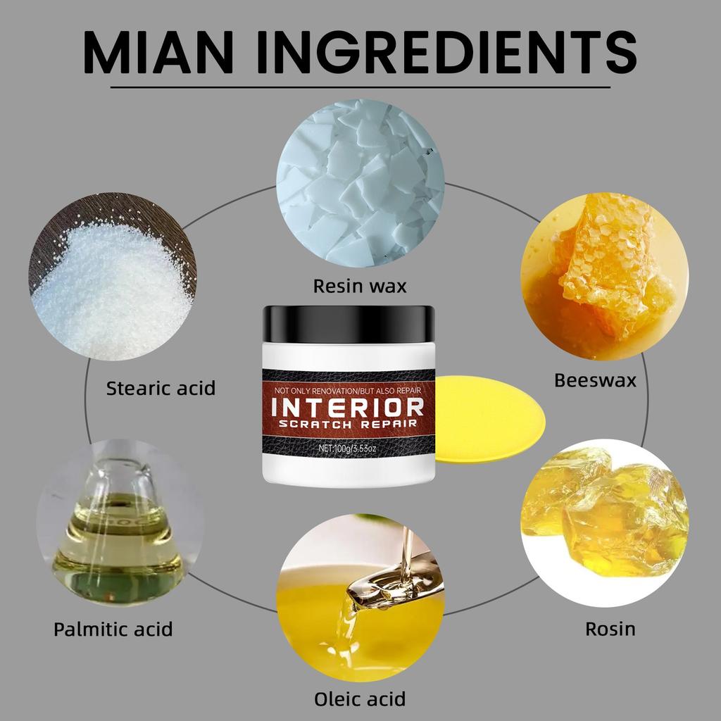 Воск для ухода за царапинами автомобиля Полировка автомобиля Чистка Обеззараживание Покрытие царапин Восстановленный воск для ухода