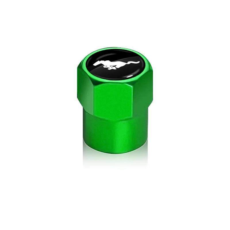 New 2026 Car Sticker 4PCS Metal Car Wheel Tire Valve Air Stem Cap Car Accessories for Ford Focus 2 Mk3 F150 Mondeo C-Max Fusion