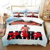 New Akira Bedding Set Single Twin Full Queen King Size Bed Set Adult Kid Bedroom Duvet Cover Sets 3D Print Anime Bed Sheet Set