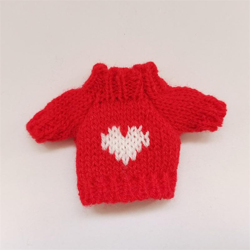 Аксессуары для одежды для куклы Лабубу: Свитер, кардиган и шарф (Кукла в комплект не входит.) - В наличии