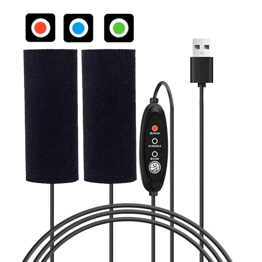 Non-slip Motorcycle Handlebar Warmer Warm Heating Handle Grips Cover Autumn/Winter