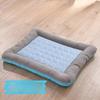 Летний коврик для кошачьего туалета из ледяного шелка для собак, маленький и средний, для кошачьего туалета, коврик для собак, холодное гнездо, охлаждающая подставка