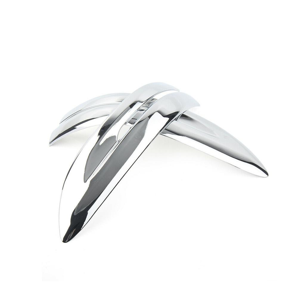 Pair Chrome Rearview Side Mirror Stripe Cover Trim For Honda CR-V CRV 2017-2022