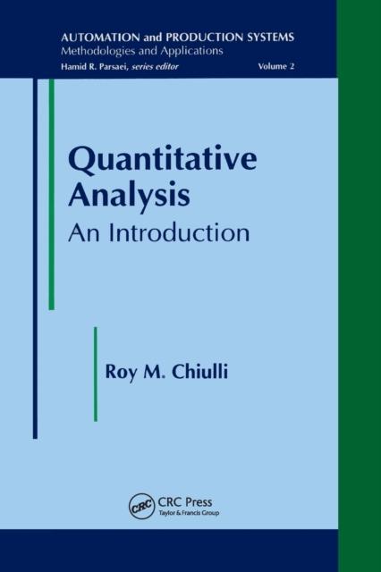 The Quantitative Analysis : An Introduction Book