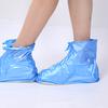 1 Pair PVC Rain Shoe Covers Zipper Closure Convenient Women Shoes Boots Overshoes