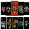 Чехол для Samsung Galaxy A52 A12 A32 A51 A21s A71 A13 A53 A22 A31 A72 A03 A02s A41 Черный Чехол для Телефона Тигр Животное