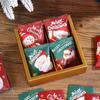 100Pcs Christmas  Seal Bags Biscuit Packaging Xmas  Year Party Supplies