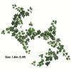 Крипер Искусственное Украшение Цветком Зеленый Лист Лоза Искусственный Лист Эвкалипт Пластиковая Цветочная Лоза Трубное Украшение Лист