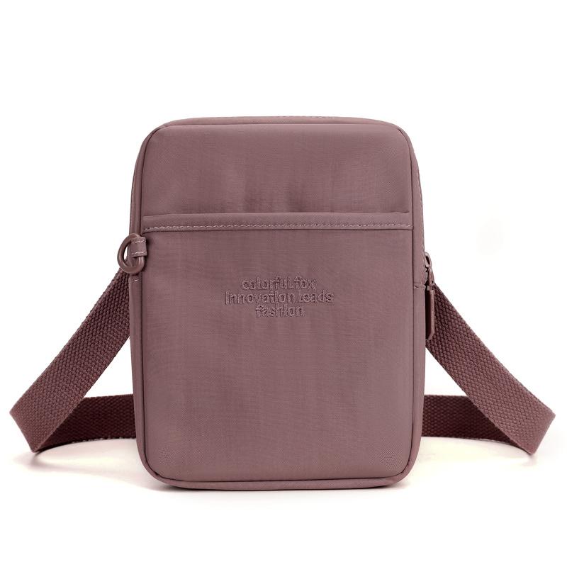 Летняя сумка-мессенджер маленькая портативная сумка для мобильного телефона с большим экраном простая и универсальная маленькая сумка для прогулок нейлон