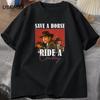 Pedro Pascal T-Shirt Cowboy Graphic Tshirt Save A Horse Ride A Cowboy Tees Pablo Escobar Lats of Us Mandalorian T Shirts Summer#Color
