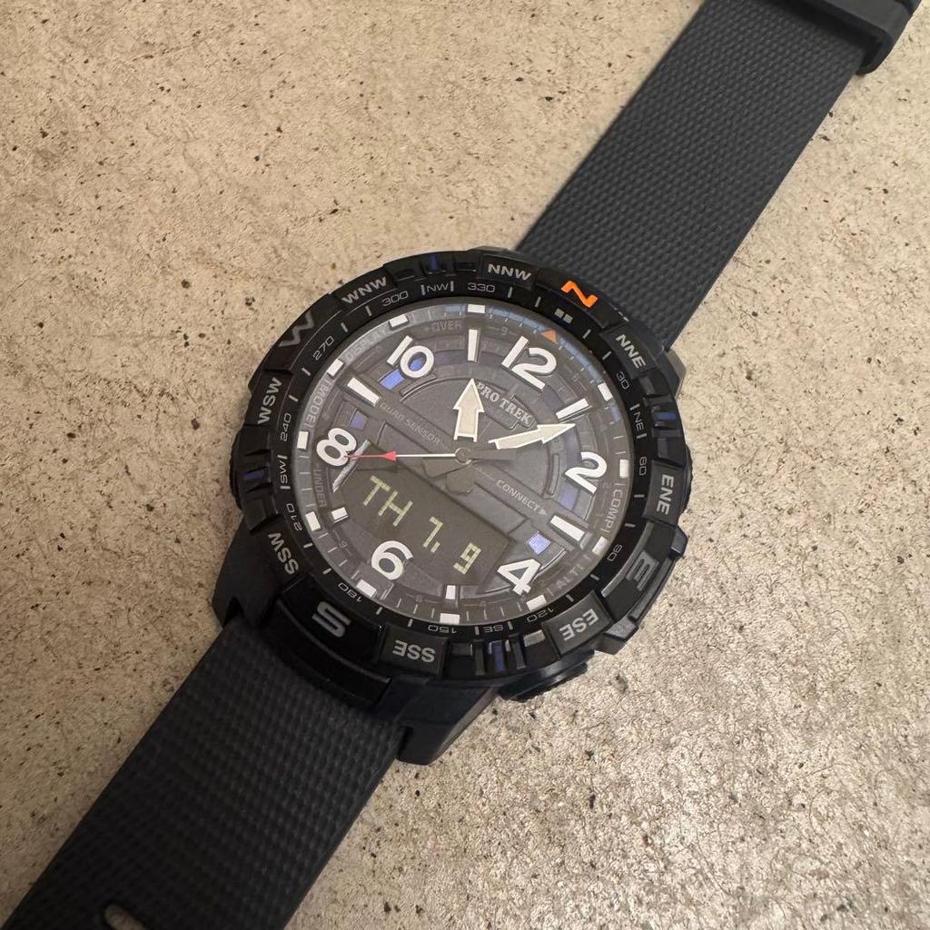 Б/у Основной блок CASIO PRO TREK 5601 JA Наручные часы для активного отдыха