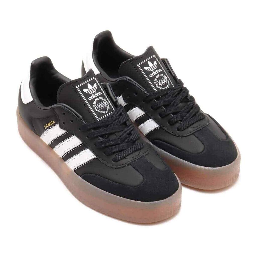 JI1350 adidas Originals Sambae Черный Основной Белый Футбольный Металлик Золотой (Женский)